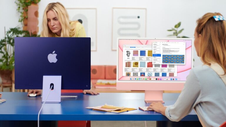 泄露的 iMac 原型机显示苹果几乎在正面贴上了它的标志