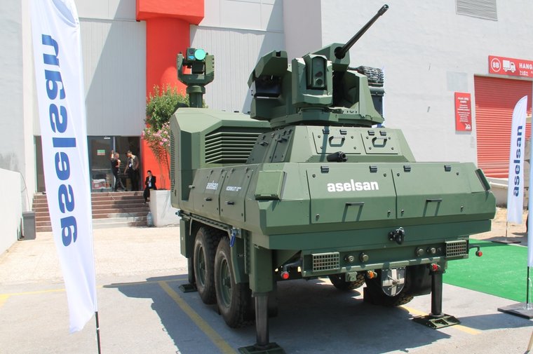 IDEF 2025：Aselsan 展示新型反无人机系统