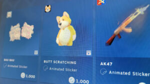 发送 Steam 贴纸“在 5 分钟内烧完了一个月的数据”抱怨不满的游戏玩家