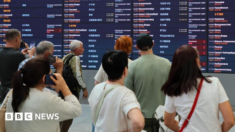 乌克兰无人机袭击后，莫斯科机场暂时关闭