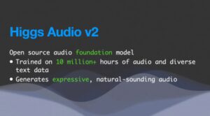 李沐团队发布Higgs Audio v2 开创语音合成新时代