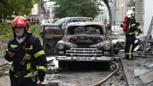 俄罗斯在预期的特朗普宣布之前向乌克兰发射了 136 架无人机