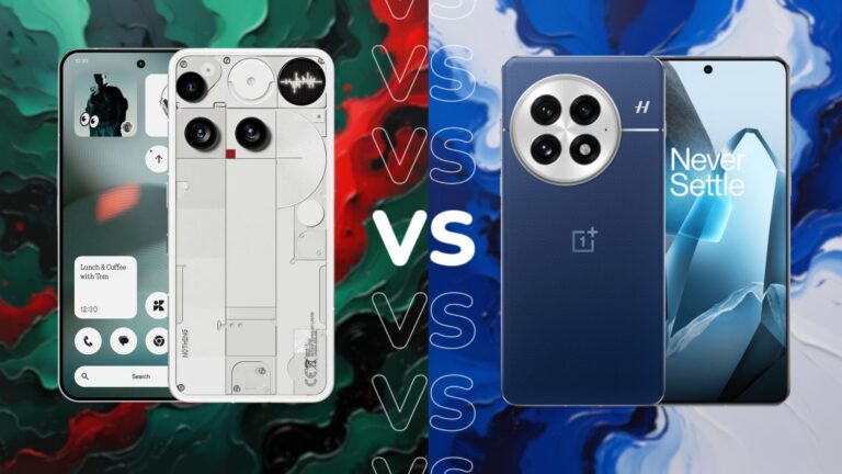 Nothing Phone 3 与 OnePlus 13：您应该选择哪款 2025 旗舰？