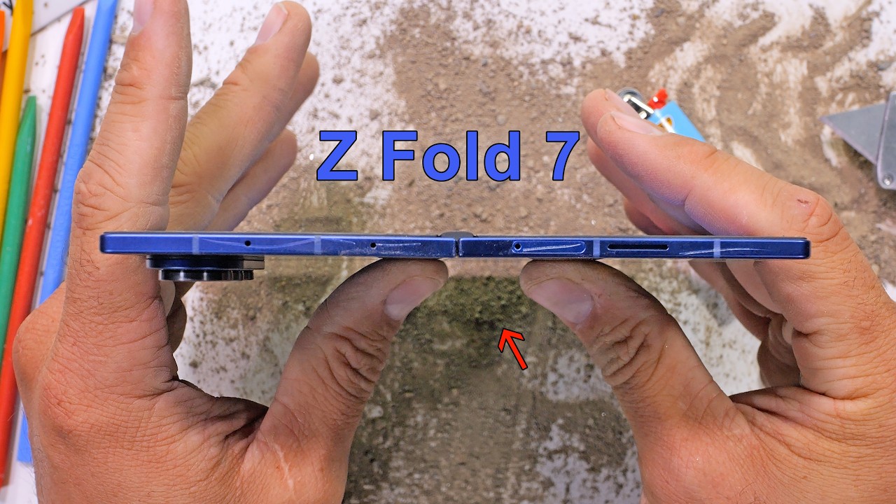 三星 Galaxy Z Fold7 通过弯折测试 内屏易划伤成短板