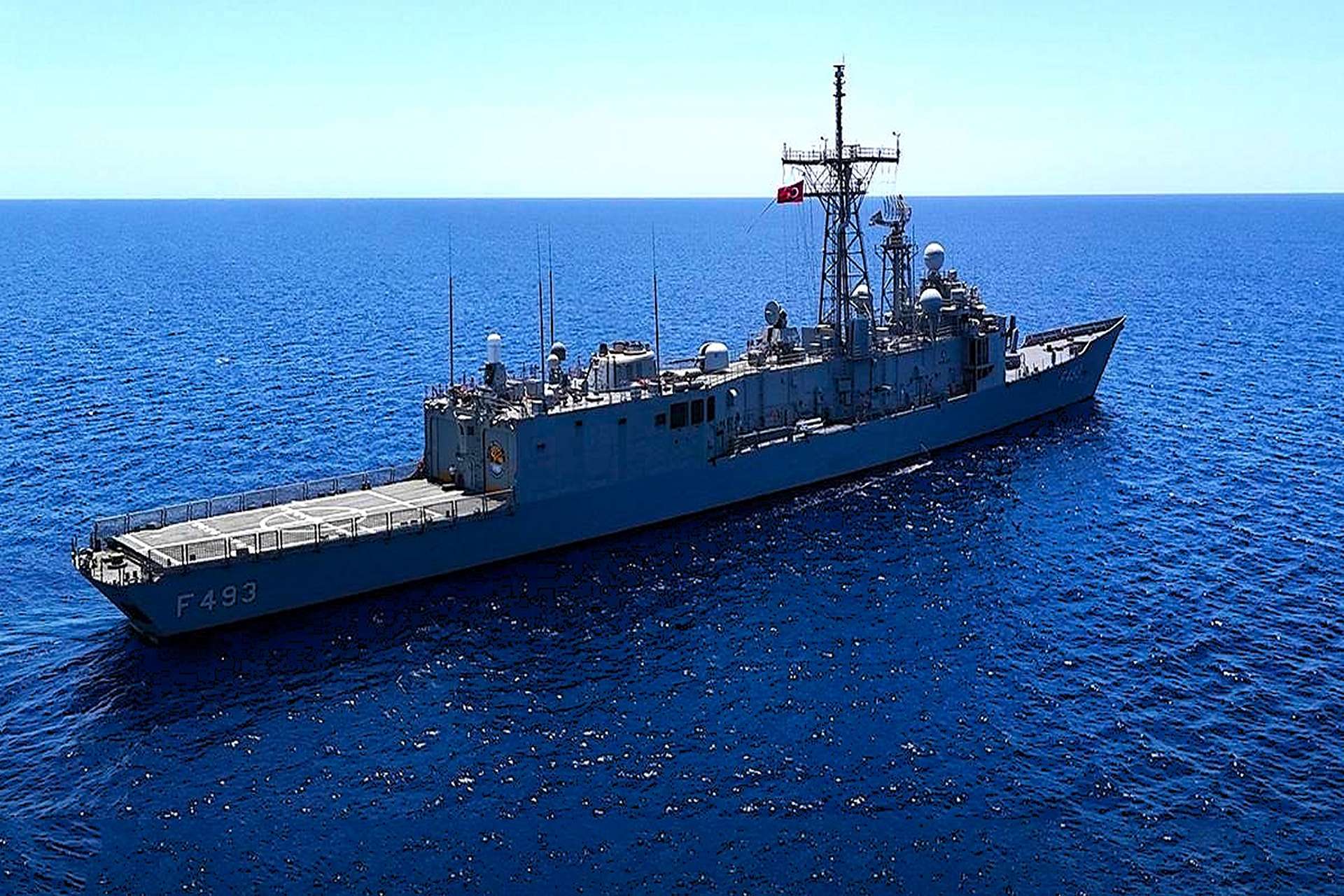 土耳其最大、最先进的战舰 TCG Gelibolu 加入北约常设高度戒备海军部队