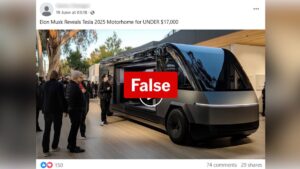 事实核查：特斯拉电动房车的 AI 视频显然是假的，因为它不存在