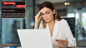 我在申请工作后收到了一封 AI 生成的“拒绝电子邮件”。它包括一个令人尴尬的错误