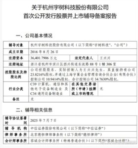 宇树科技冲刺IPO 人形机器人赛道迎新里程碑