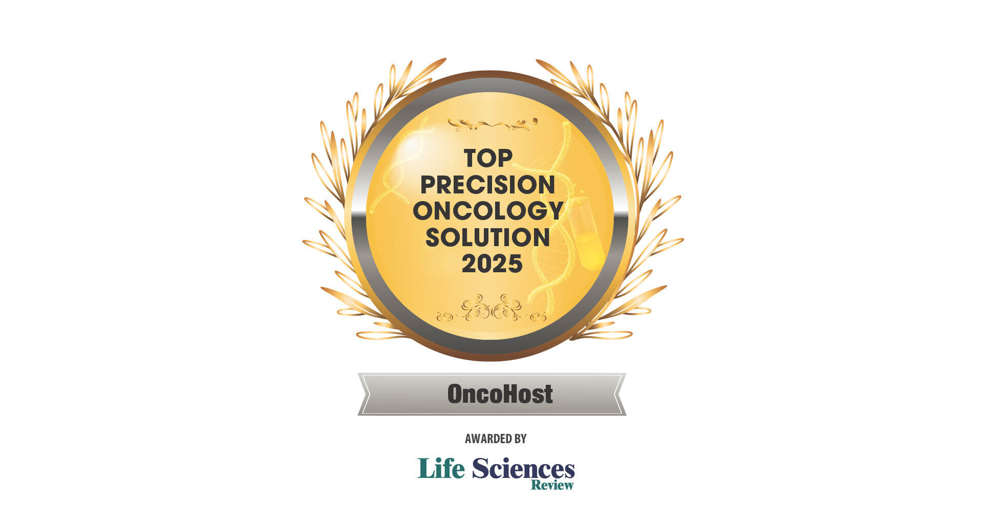 OncoHost 被评为 2025 年顶级精准肿瘤学解决方案