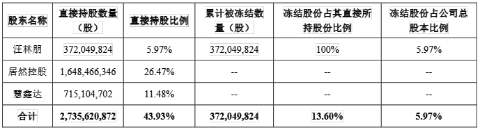 居然智家汪林朋解除留置 回归岗位