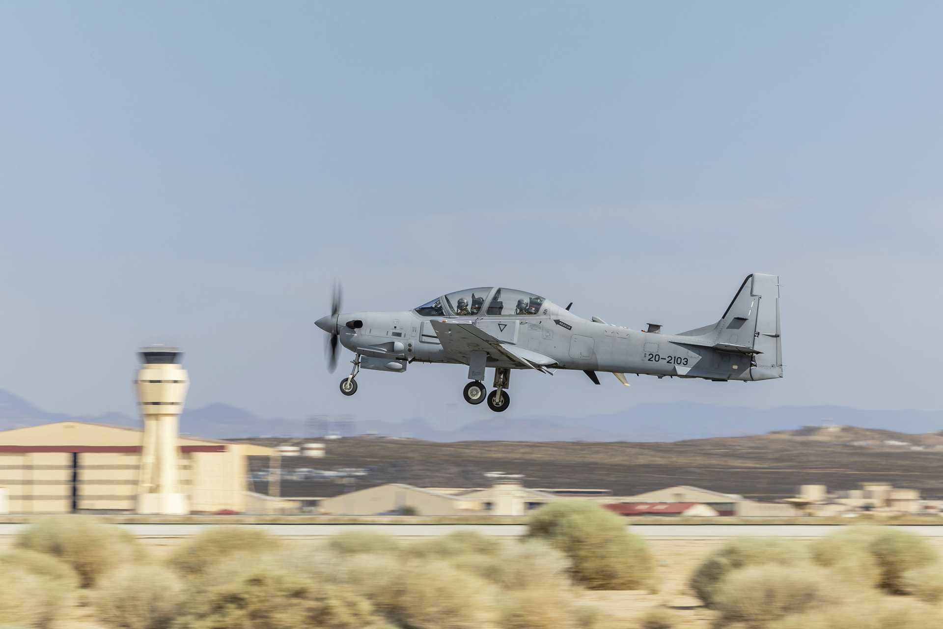 美国空军将 A-29C Super Tucano 纳入飞行员自旋和传感器教学训练