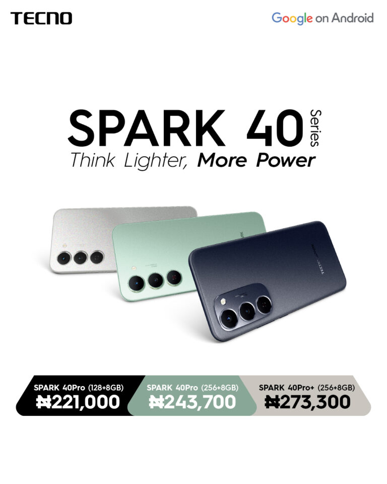 Tecno spark 40 系列以最薄的 AI 设备进入市场