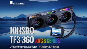 乔思伯推出四屏一体水冷“天幕”TF3-360SC