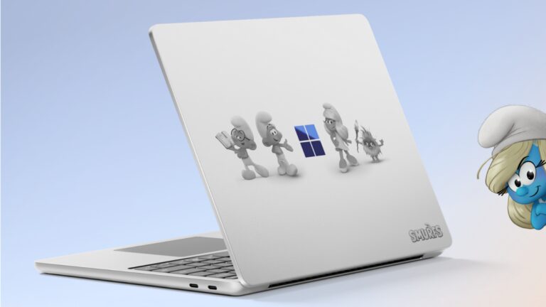 Microsoft 悄悄放弃了一款以蓝精灵为主题的“蓝精灵版”笔记本电脑。为什么？