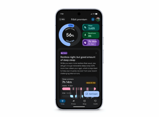 谷歌推出Fitbit全新AI教练，基于Gemini模型打造个性化健康新体验