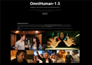 字节跳动发布OmniHuman-1.5，图片加音频瞬间生成超真实视频