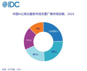IDC报告：阿里云领跑2024中国AI公有云市场