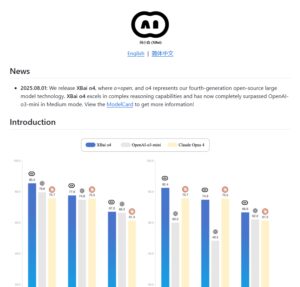 问小白推出XBai o4开源大模型，性能超越OpenAI o3-mini