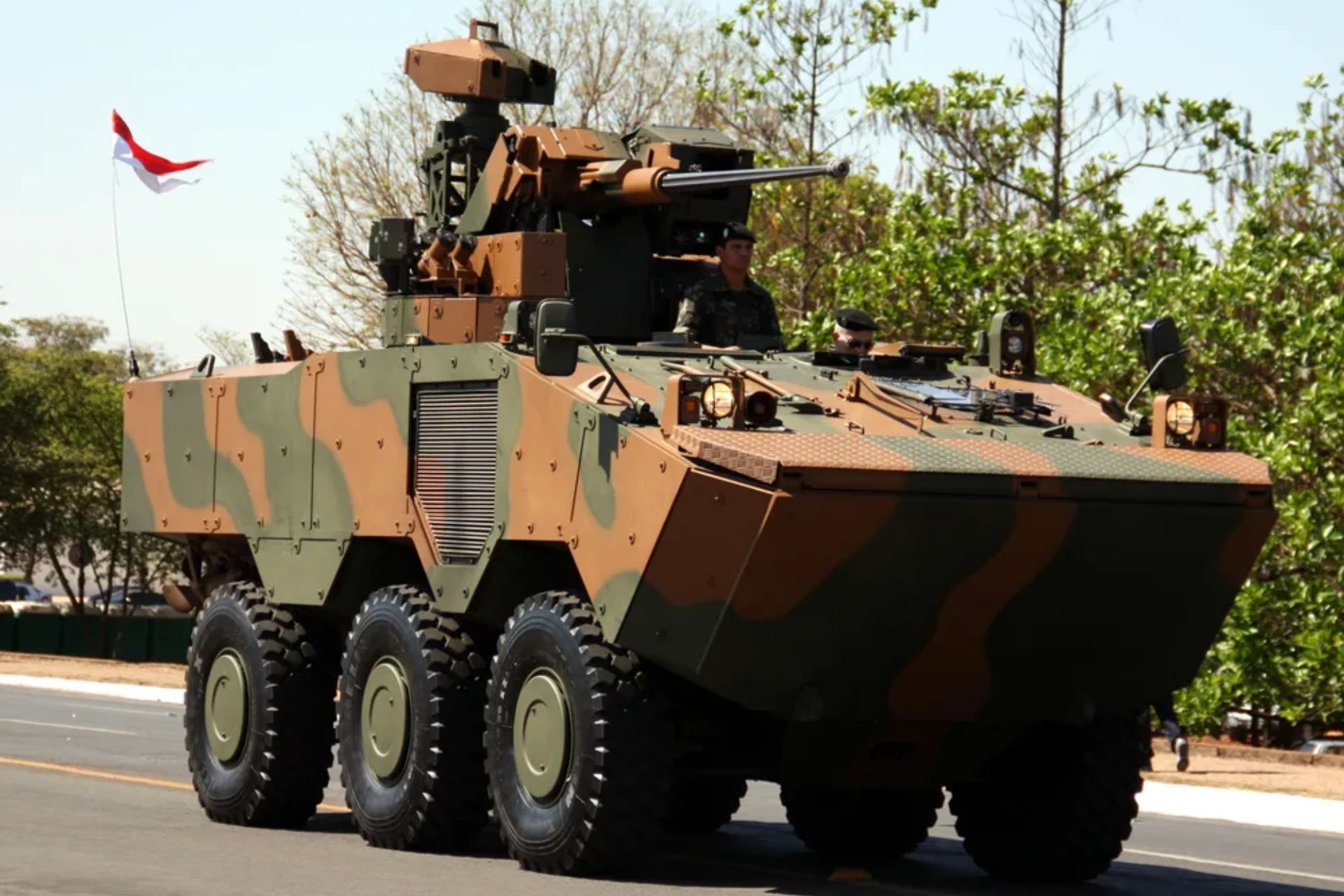 巴西向菲律宾交付6×6轮式装甲车，增强地面机动能力