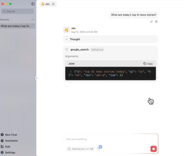 Jan-v1模型强势挑战Perplexity Pro，基于Qwen3-4B-Thinking微调