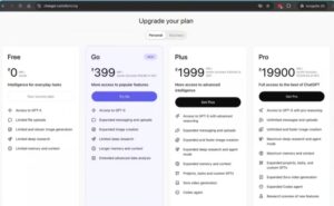 OpenAI推出399卢比ChatGPT Go套餐，全球用户羡慕不已
