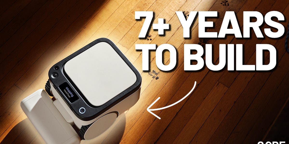 AI时代首款机器人吸尘器问世