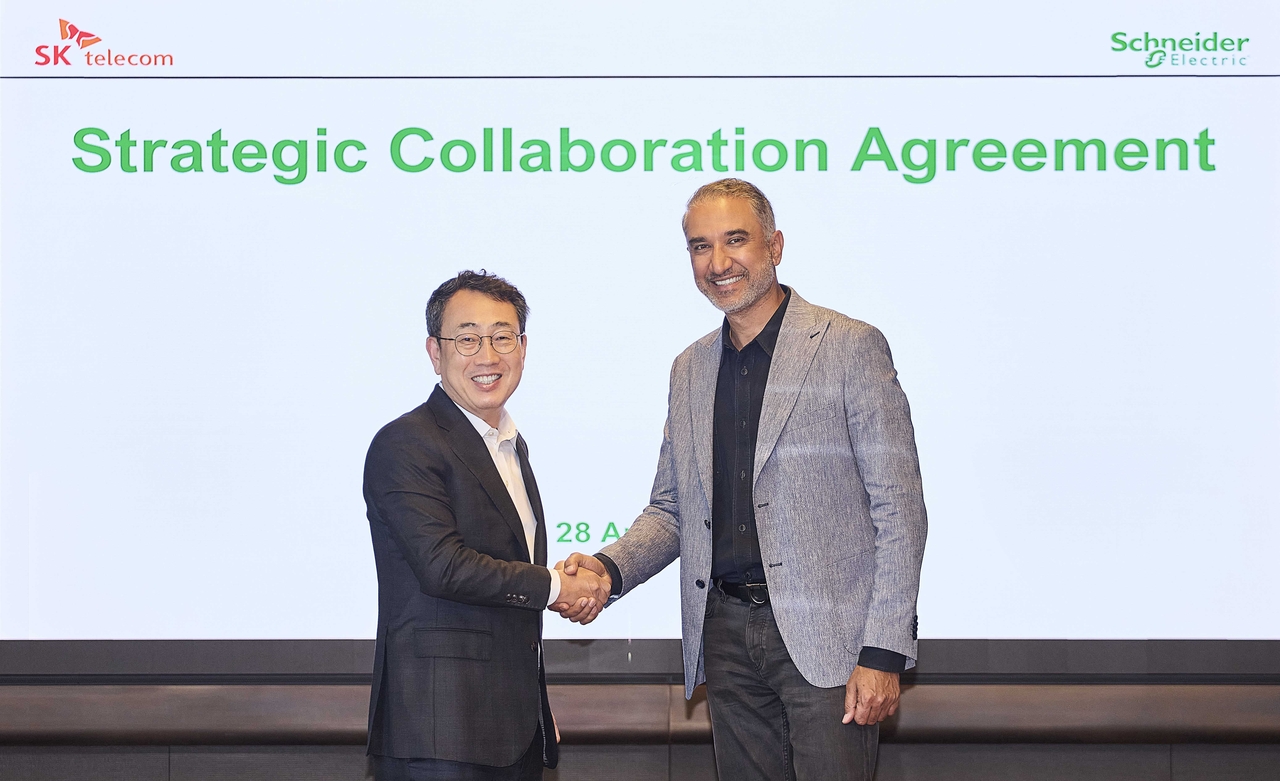 SK电讯与施耐德电气合作建设蔚山AI数据中心