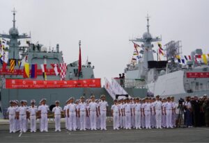 中俄“海上联合-2025”联合演习海上演练阶段全面展开