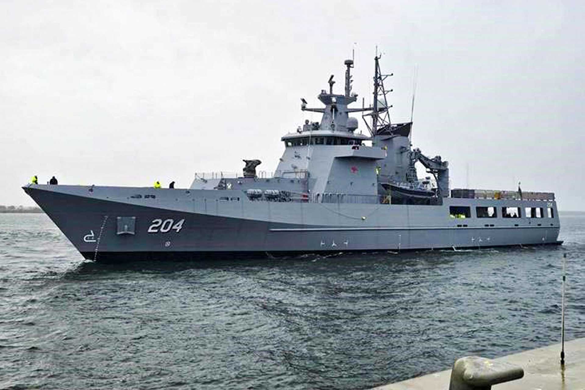 澳大利亚新型巡逻舰完成海试，准备执行未来巡逻任务