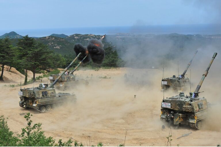 越南首次引入韩国K9雷鸣155毫米自行榴弹炮