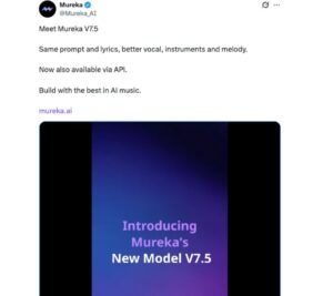 昆仑万维发布Mureka V7.5 AI音乐单曲《Digital Heartbeat》