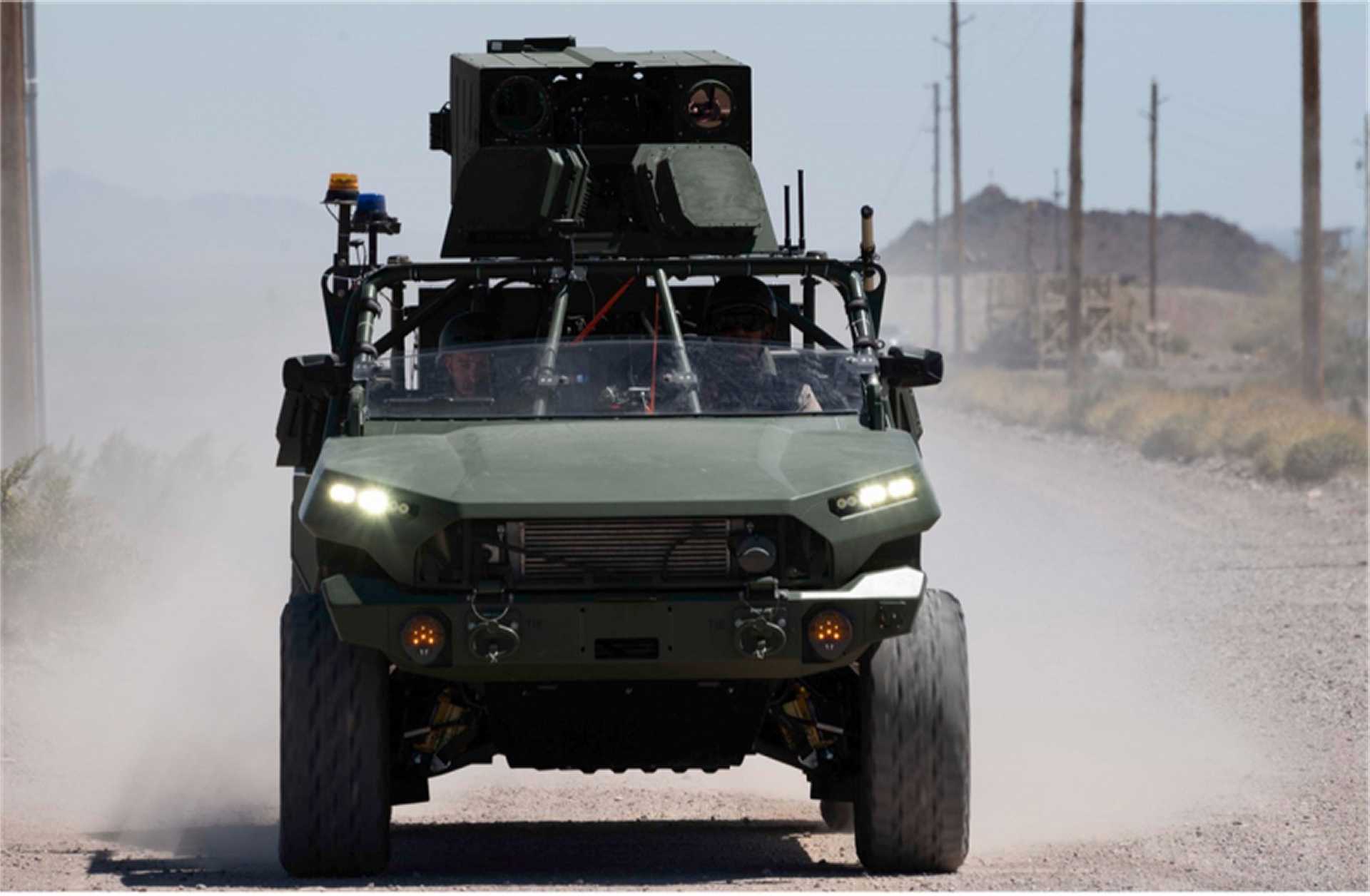 美军ISV装备新型移动反无人机激光武器