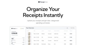 AI记账工具ReceiptHero：拍照即记账，95%识别率引领财务新风尚