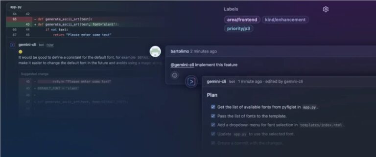 谷歌推Gemini CLI GitHub Actions，免费AI集成助力开发者