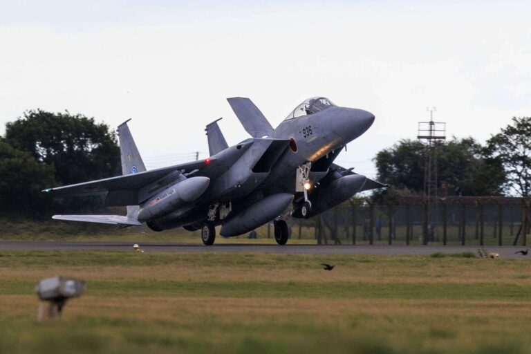 日本F-15J首降英国，强化北约太平洋伙伴关系