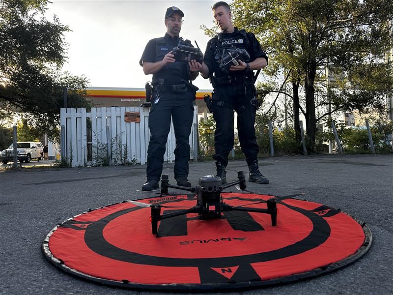 蒙特利尔警方启用高科技无人机提升道路安全