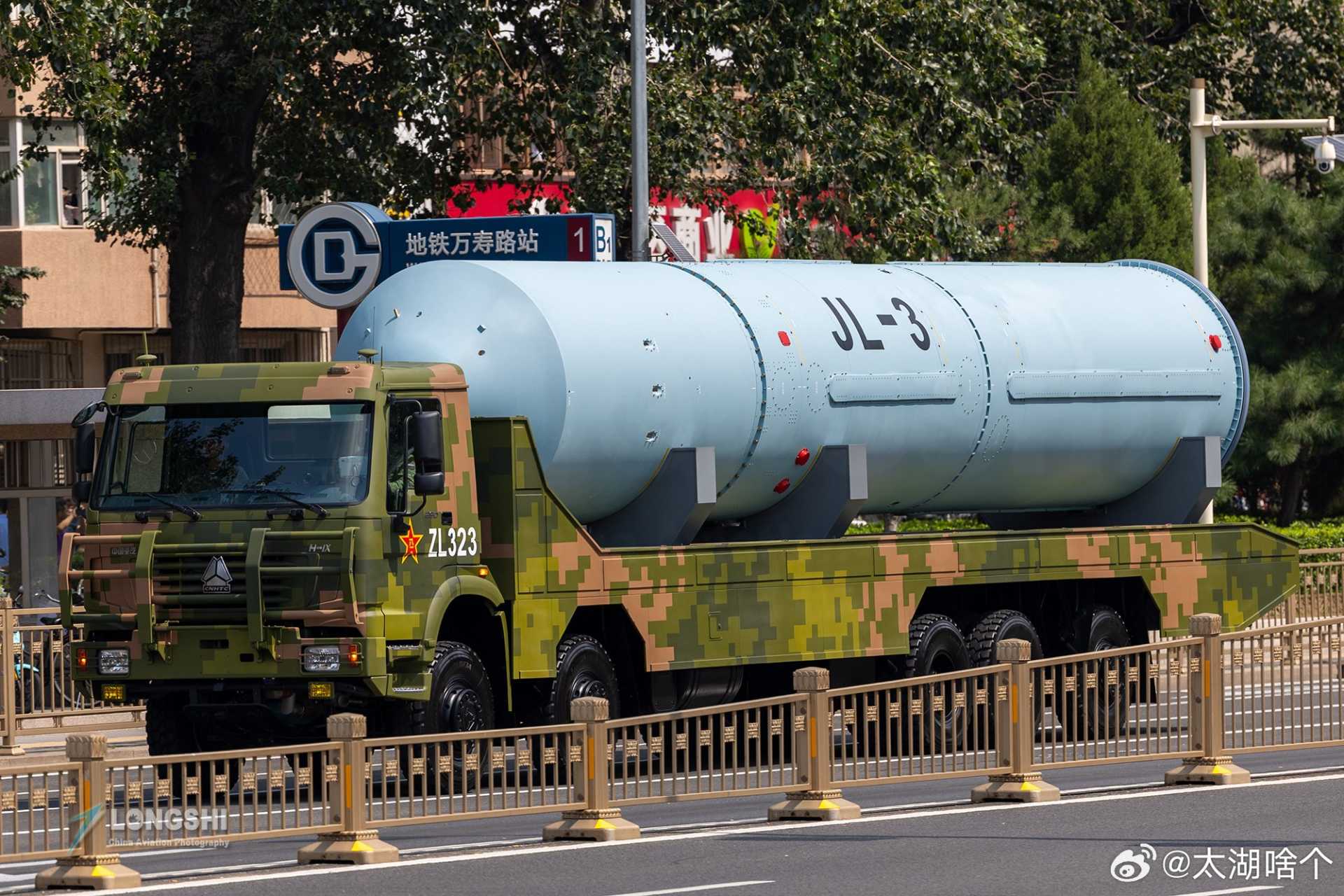 中国公布JL-3潜射核导弹，可打击美国本土