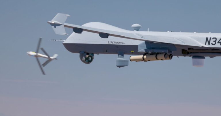 无人机首次空中发射Switchblade 600成功