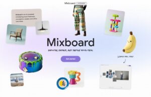 谷歌发布Mixboard：用AI简化创意设计