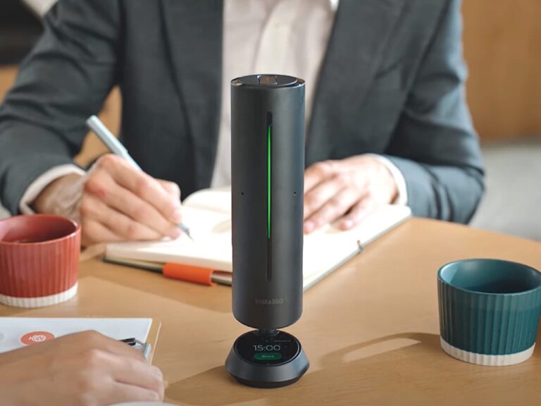 Insta360推出智能会议音箱Wave，自动记录会议要点
