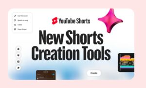 YouTube 推出AI工具，加速Shorts视频创作