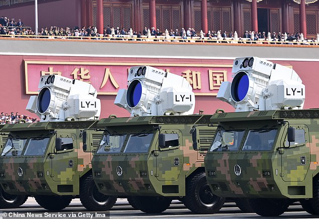 中英美激光武器竞赛：中国新式舰载激光武器亮相