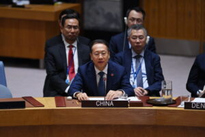 马朝旭出席安理会人工智能与国际和平安全高级别会议