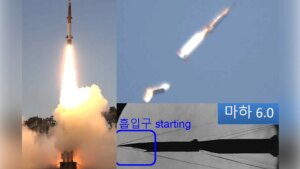 韩新型高超音速巡航导弹测试照片曝光