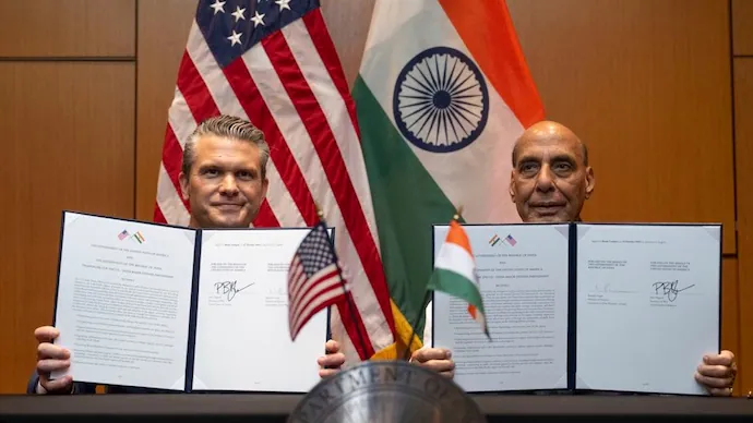 印美签署十年国防协议,加强区域稳定与合作