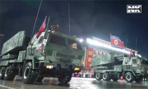 朝鲜展示新型轮式火箭发射系统，模仿美国HIMARS