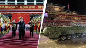 朝鲜展示新型洲际导弹，金正恩阅兵庆祝执政党80周年