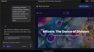 谷歌Gemini新功能上线，快速生成幻灯片演示文稿