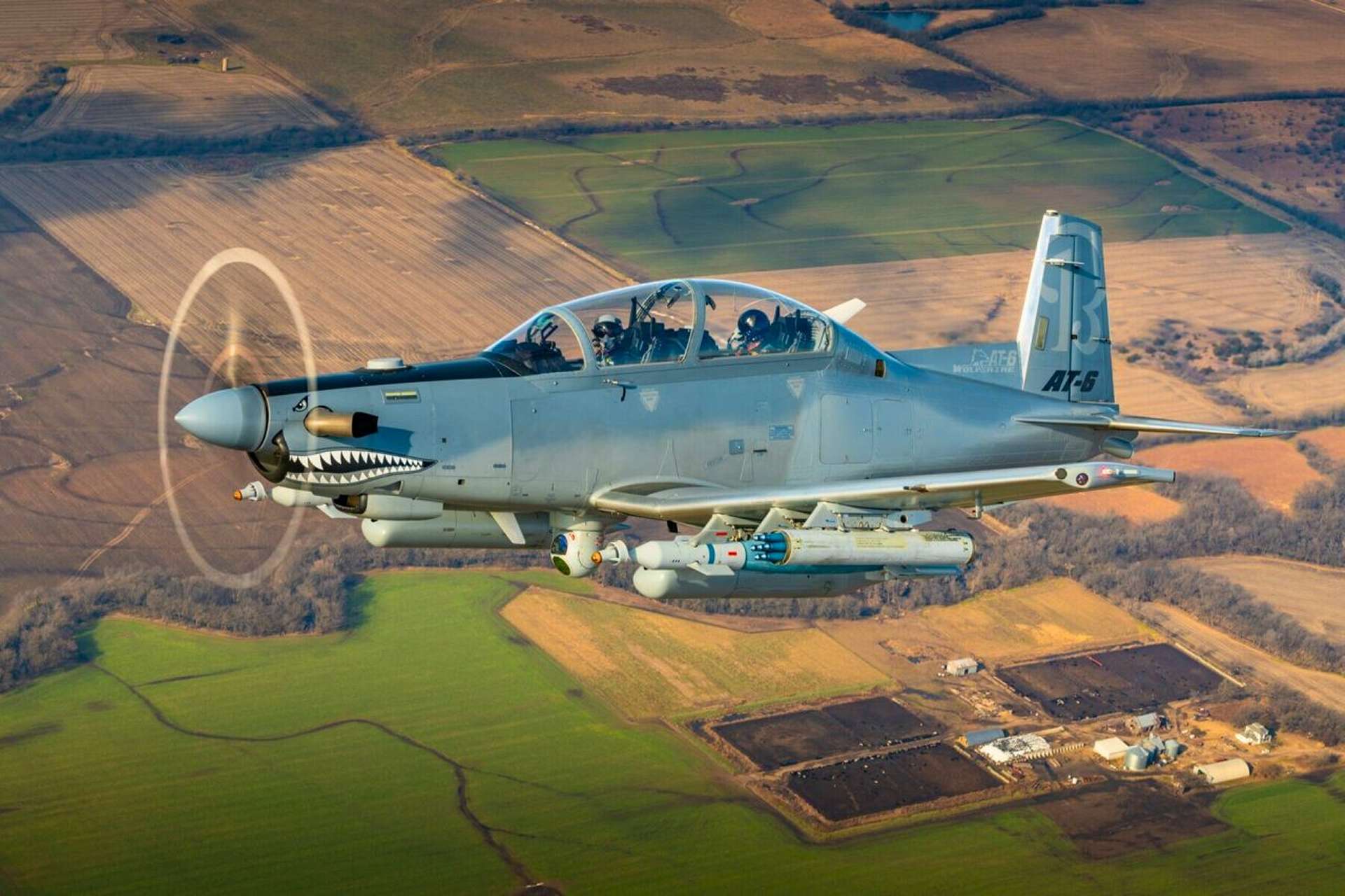 Textron推介AT-6 Wolverine,多任务模块化战机