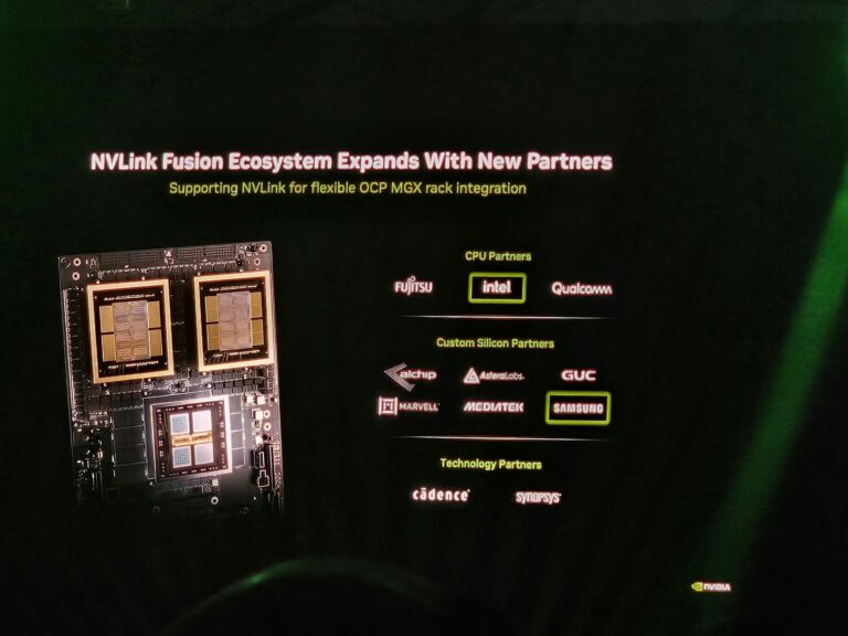 三星电子加入英伟达NVLink Fusion生态系统，成定制芯片伙伴